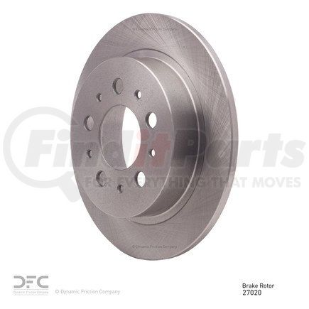 600-27020 by DYNAMIC FRICTION COMPANY - Disc Brake Rotor