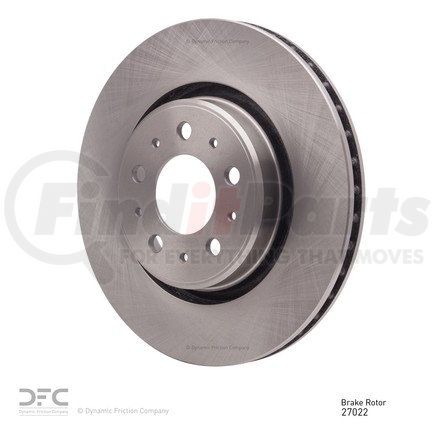600-27022 by DYNAMIC FRICTION COMPANY - Disc Brake Rotor