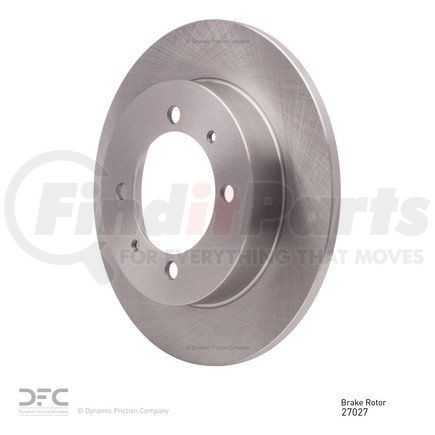 600-27027 by DYNAMIC FRICTION COMPANY - Disc Brake Rotor