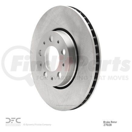 600-27028 by DYNAMIC FRICTION COMPANY - Disc Brake Rotor