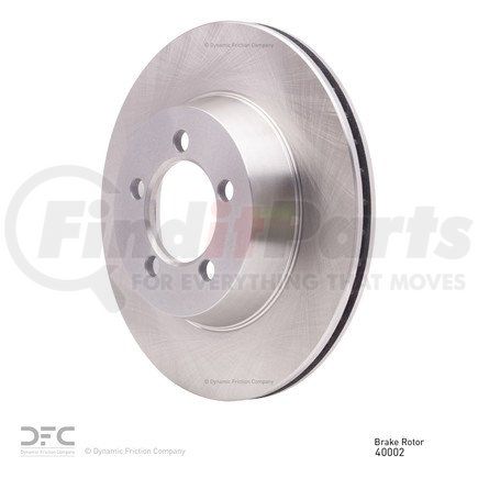 600-40002 by DYNAMIC FRICTION COMPANY - Disc Brake Rotor