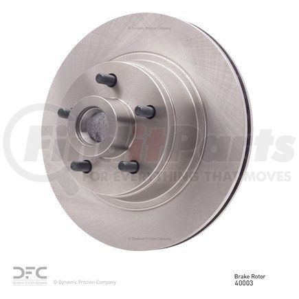 600-40003 by DYNAMIC FRICTION COMPANY - Disc Brake Rotor