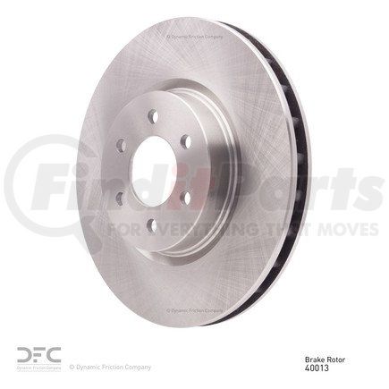 600-40013 by DYNAMIC FRICTION COMPANY - Disc Brake Rotor