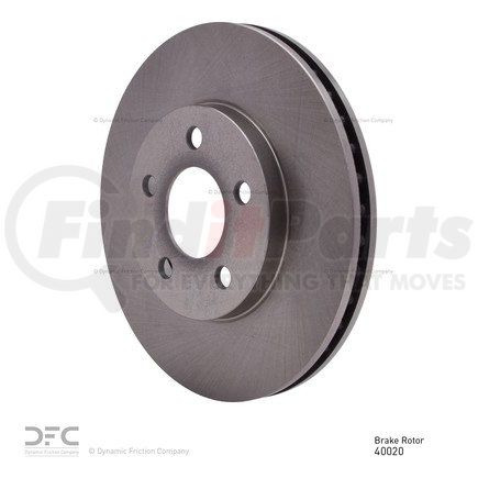 600-40020 by DYNAMIC FRICTION COMPANY - Disc Brake Rotor