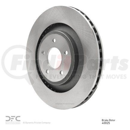 600-40025 by DYNAMIC FRICTION COMPANY - Disc Brake Rotor