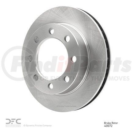 600-40072 by DYNAMIC FRICTION COMPANY - Disc Brake Rotor