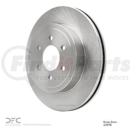 600-40098 by DYNAMIC FRICTION COMPANY - Disc Brake Rotor