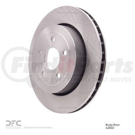 600-42003 by DYNAMIC FRICTION COMPANY - Disc Brake Rotor