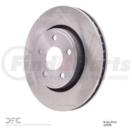 600-42005 by DYNAMIC FRICTION COMPANY - Disc Brake Rotor