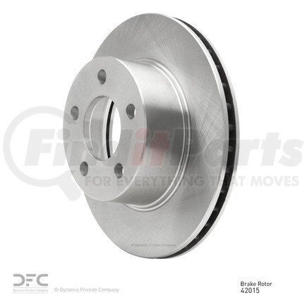 600-42015 by DYNAMIC FRICTION COMPANY - Disc Brake Rotor