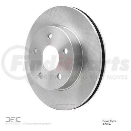 600-42024 by DYNAMIC FRICTION COMPANY - Disc Brake Rotor