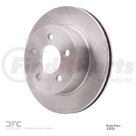600-42026 by DYNAMIC FRICTION COMPANY - Disc Brake Rotor