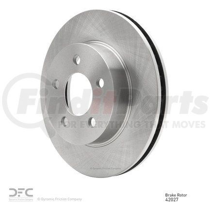 600-42027 by DYNAMIC FRICTION COMPANY - Disc Brake Rotor