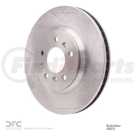 600-45012 by DYNAMIC FRICTION COMPANY - Disc Brake Rotor
