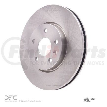 600-45016 by DYNAMIC FRICTION COMPANY - Disc Brake Rotor