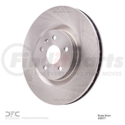 600-45017 by DYNAMIC FRICTION COMPANY - Disc Brake Rotor