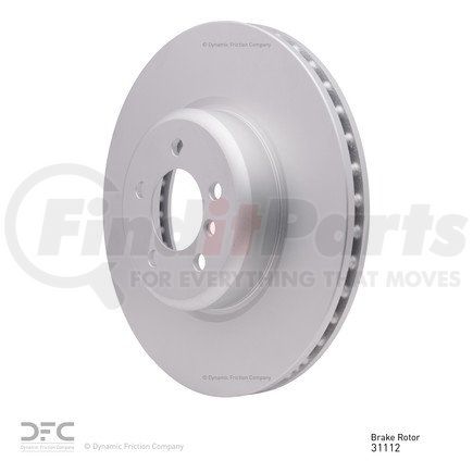 600-31112 by DYNAMIC FRICTION COMPANY - Disc Brake Rotor