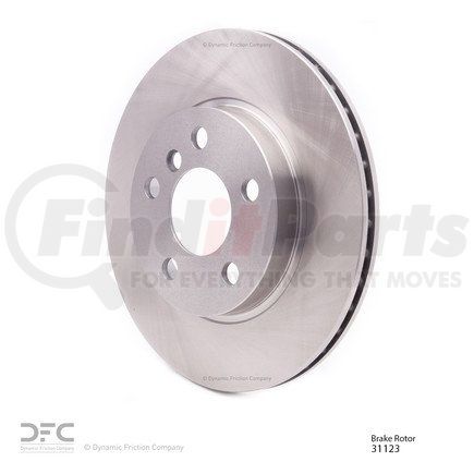 600-31123 by DYNAMIC FRICTION COMPANY - Disc Brake Rotor