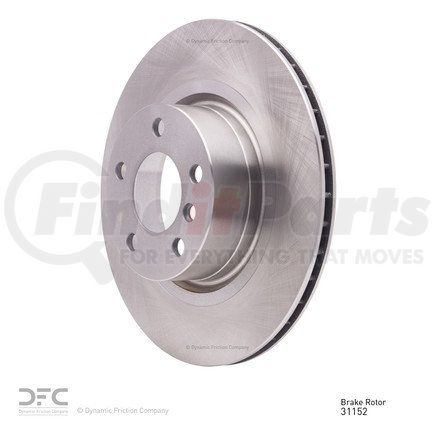 600-31152 by DYNAMIC FRICTION COMPANY - Disc Brake Rotor