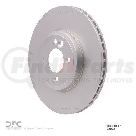 600-32002 by DYNAMIC FRICTION COMPANY - Disc Brake Rotor