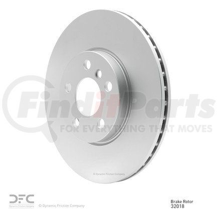 600-32018 by DYNAMIC FRICTION COMPANY - Disc Brake Rotor