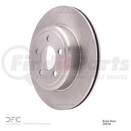 600-39018 by DYNAMIC FRICTION COMPANY - Disc Brake Rotor