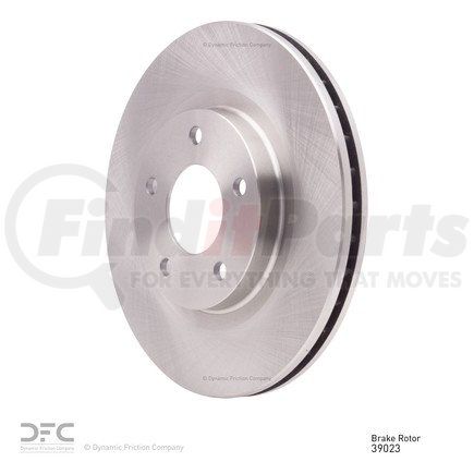 600-39023 by DYNAMIC FRICTION COMPANY - Disc Brake Rotor