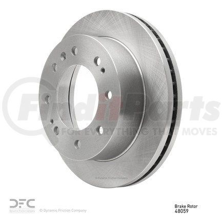 600-48059 by DYNAMIC FRICTION COMPANY - Disc Brake Rotor