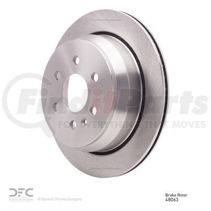 600-48063 by DYNAMIC FRICTION COMPANY - Disc Brake Rotor