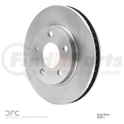 600-52011 by DYNAMIC FRICTION COMPANY - Disc Brake Rotor