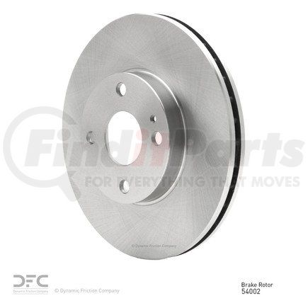 600-54002 by DYNAMIC FRICTION COMPANY - Disc Brake Rotor