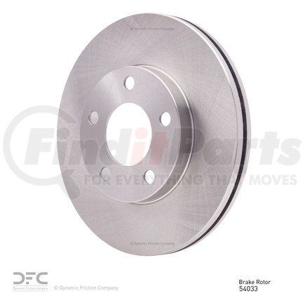 600-54033 by DYNAMIC FRICTION COMPANY - Disc Brake Rotor