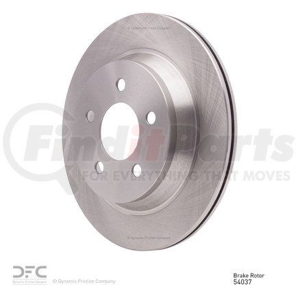 600-54037 by DYNAMIC FRICTION COMPANY - Disc Brake Rotor