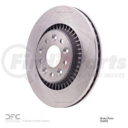 600-54052 by DYNAMIC FRICTION COMPANY - Disc Brake Rotor