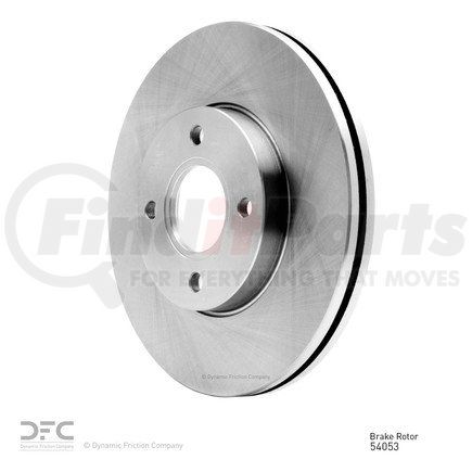 600-54053 by DYNAMIC FRICTION COMPANY - Disc Brake Rotor