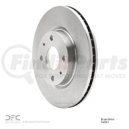 600-54061 by DYNAMIC FRICTION COMPANY - Disc Brake Rotor