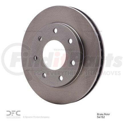 600-54152 by DYNAMIC FRICTION COMPANY - Disc Brake Rotor