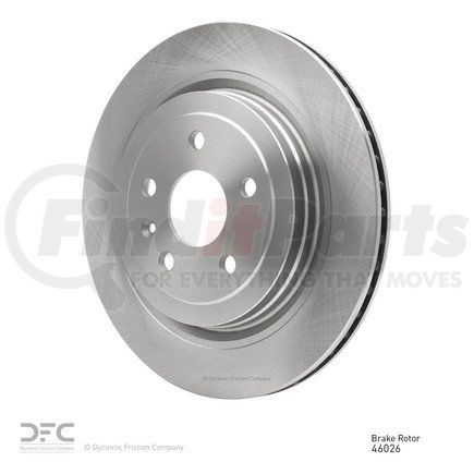 600-46026 by DYNAMIC FRICTION COMPANY - Disc Brake Rotor