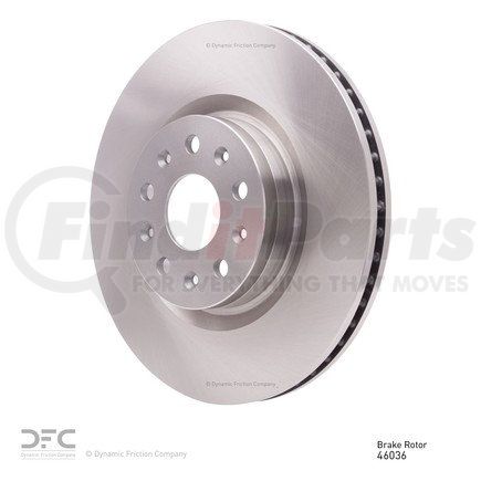 600-46036 by DYNAMIC FRICTION COMPANY - Disc Brake Rotor