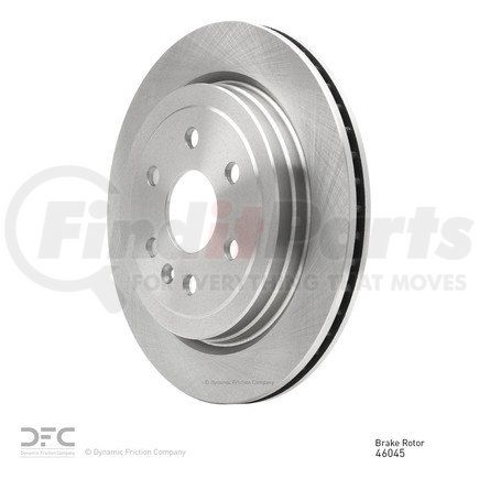 600-46045 by DYNAMIC FRICTION COMPANY - Disc Brake Rotor