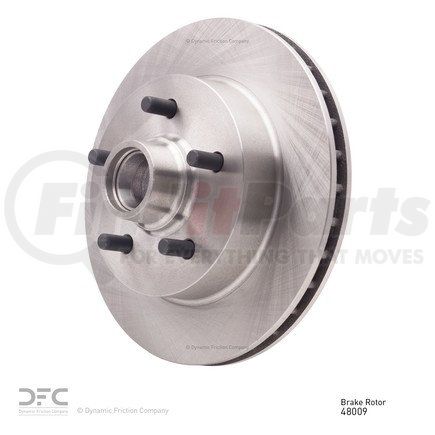 600-48009 by DYNAMIC FRICTION COMPANY - Disc Brake Rotor