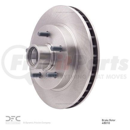 600-48010 by DYNAMIC FRICTION COMPANY - Disc Brake Rotor