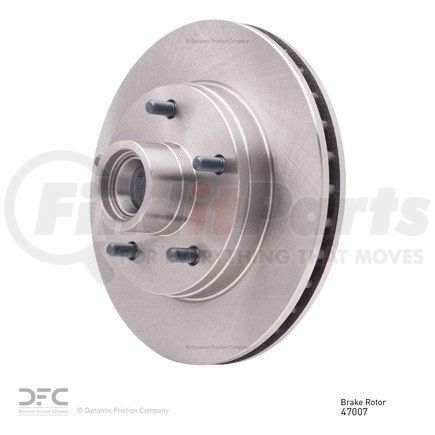 600-47007 by DYNAMIC FRICTION COMPANY - Disc Brake Rotor