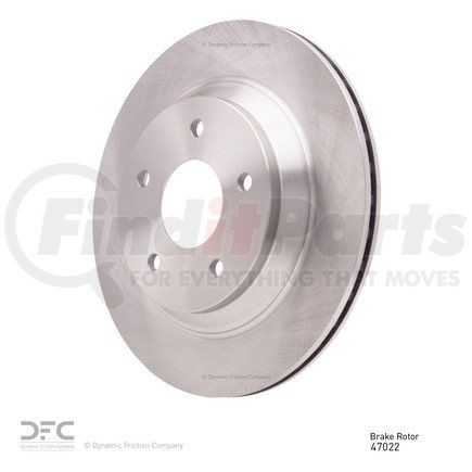 600-47022 by DYNAMIC FRICTION COMPANY - Disc Brake Rotor