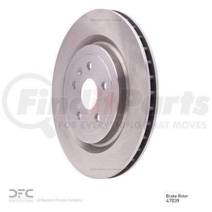 600-47039 by DYNAMIC FRICTION COMPANY - Disc Brake Rotor