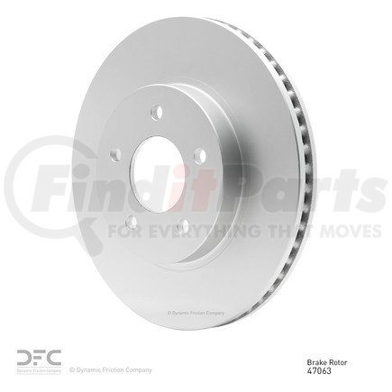 600-47063 by DYNAMIC FRICTION COMPANY - Disc Brake Rotor