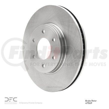 600-47069 by DYNAMIC FRICTION COMPANY - Disc Brake Rotor