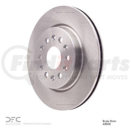 600-48000 by DYNAMIC FRICTION COMPANY - Disc Brake Rotor