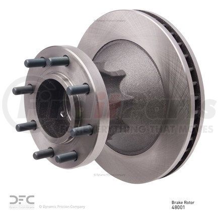 600-48001 by DYNAMIC FRICTION COMPANY - Disc Brake Rotor