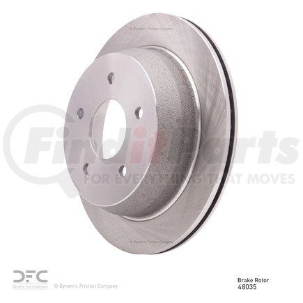 600-48035 by DYNAMIC FRICTION COMPANY - Disc Brake Rotor